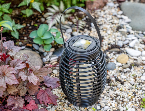 Подвесной светильник на солнечной батарее Solar САППОРО, желтый LED-огонь, 32х15 см, Koopman International фото 4