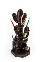 Сборная модель EWA Design &quot;Настольный органайзер Кактус (черный)&quot;