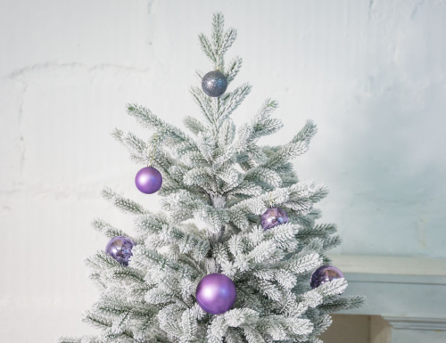 Искусственная елка Уральская, заснеженная, хвоя ЛИТАЯ 100%, 180 см, Max CHRISTMAS в интернет-магазине VsemPodarok.com фото 5
