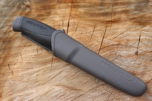 Нож Morakniv Companion Anthracite, нержавеющая сталь, черный фото 2