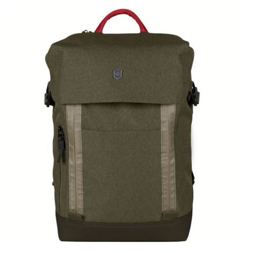 Рюкзак Victorinox Altmont Classic Deluxe Flapover 15'', зелёный, 29x12x43 см, 18 л фото 3