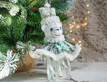 Ёлочная игрушка МИШКА УОЛЛИ, полистоун, текстиль, 28 см, Winter Deco