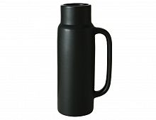 Керамическая ваза "Памела", чёрная, 21 см, Boltze