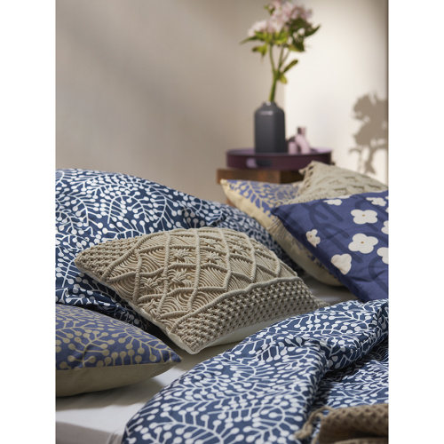 Комплект постельного белья темно-синего цвета с принтом Спелая смородина из коллекции scandinavian touch, 150х200 см фото 11