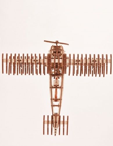 Механический 3D-пазл из дерева Wood Trick Самолет фото 2