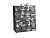 Подарочный пакет СВЕТСКИЙ СТИЛЬ, чёрный с серебряным, 18х8х23 см, Koopman International