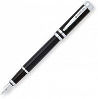 FranklinCovey Freemont - Black Chrome, перьевая ручка, M, BL