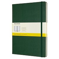Блокнот Moleskine Classic XL, 192 стр., зеленый, в клетку