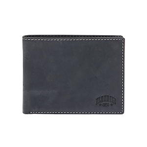 Бумажник Klondike Yukon, черный, 13х2,5х10 см