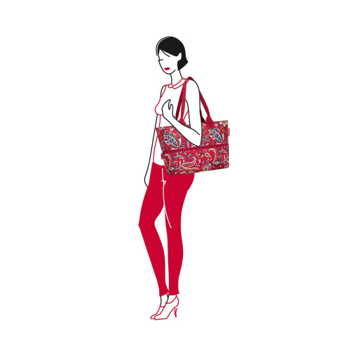 Сумка Shopper E1 paisley ruby фото 7