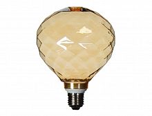 Светодиодная лампа "Танзи" гранёная, золотистая, 12.5 см, цоколь Е27, Edelman