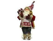 "Санта" в свитере и колпаке, красный, Kaemingk