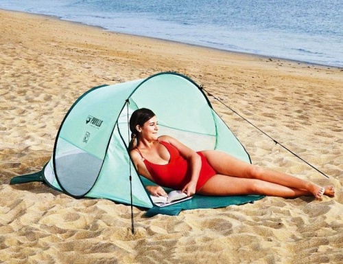 Пляжная двухместная палатка Beach Quick 2, 200х120х90 см, BestWay, фото 7