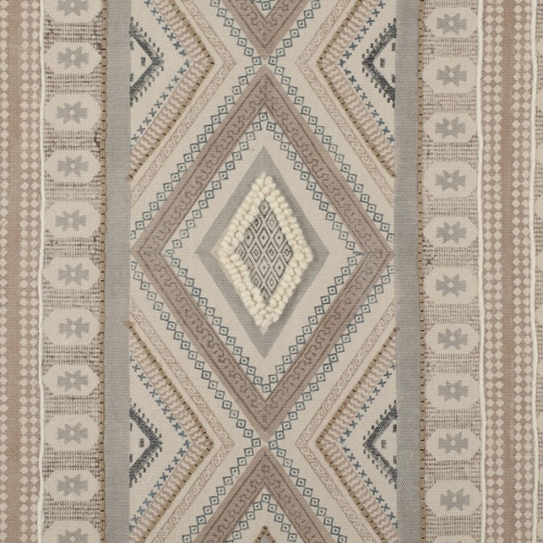 Ковер из хлопка, шерсти и джута с геометрическим орнаментом из коллекции ethnic, 160х230 см фото 7