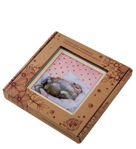 ANG-924 Панно керамическое «Любимый бегемотик» 10х10 фото 3