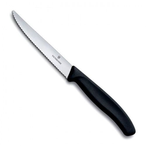 Нож Victorinox для стейка, лезвие 11 см волнистое,, 6.7233.20