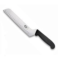 Нож Victorinox кухонный для масла и сыра, 21 см, черный