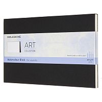 Блокнот для акварели Moleskine Art Watercolor Large, 72 стр., черный