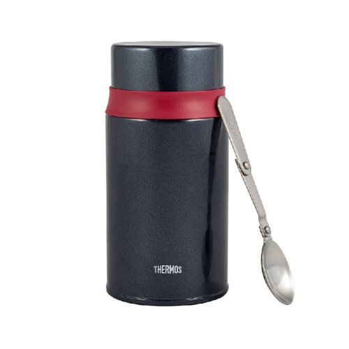 Термос для еды с ложкой Thermos TCLD-720S (0,72 литра), черный фото 3