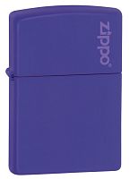 Зажигалка Zippo Purple Matte Logo