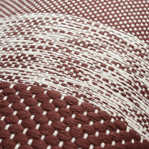 Подушка декоративная бордового цвета крупной вязки из коллекции ethnic, 30х60 см фото 12