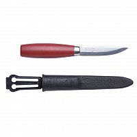 Нож Morakniv Classic № 2/0, углеродистая сталь, красный