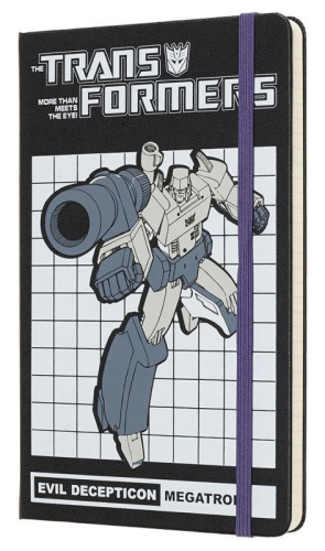 Блокнот Moleskine Transformers LE, цвет синий, в линейку фото 2