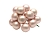 ГРОЗДЬ стеклянных матовых шариков на проволоке, 12 шаров по 25 мм, цвет: нежно-розовый, Kaemingk (Decoris)