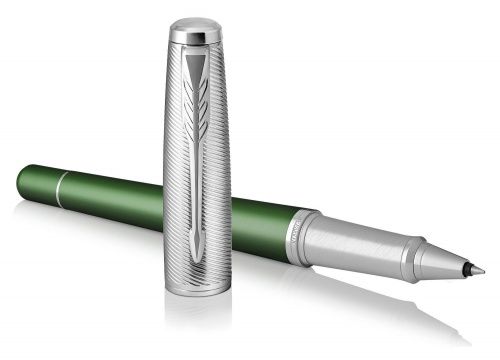 Parker Urban Premium - Green CT, ручка-роллер, F, BL фото 3