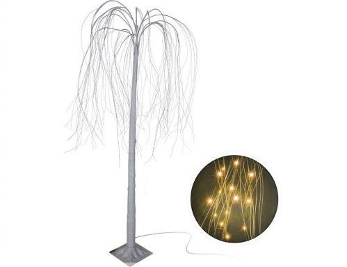 Светящееся дерево "Звёздная ивушка", тёплые белые мини LED-огни, уличная, Koopman International