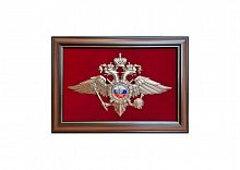 Плакетка с гербами, эмблемами Герб МВД, ПЛ-28