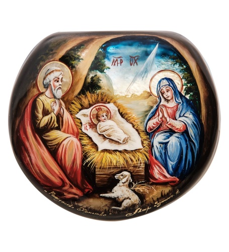 ШК-55/161 Шкатулка «Рождество Христово» исп. Земина фото 2