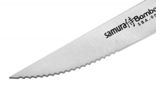 Нож Samura для стейка Bamboo, 11 см, AUS-8 фото 3