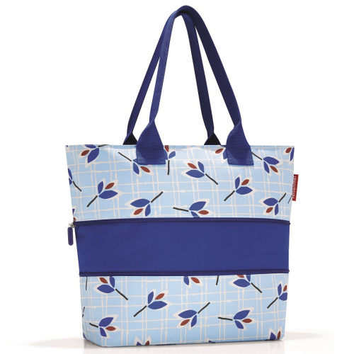 Сумка Shopper E1 leaves blue фото 4