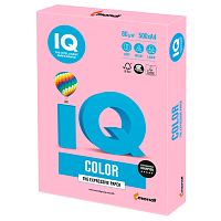 Бумага цветная для принтера IQ Сolor А4, 80 г/м2, 500 листов, розовый фламинго, OPI74