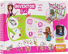 Конструктор Engino INVENTOR GIRLS. Набор из 30 моделей с мотором