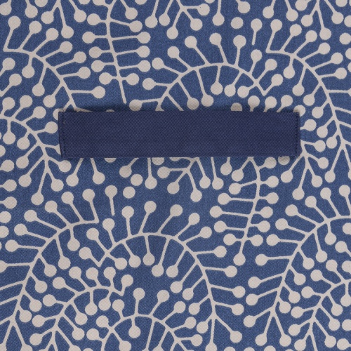 Фартук из хлопка темно-синего цвета с принтом Спелая Смородина из коллекции scandinavian touch, 70х85 см фото 5