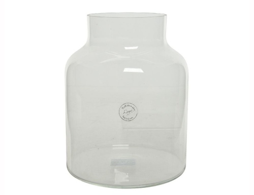 Стеклянная ваза ХЕЛЬГА, ручной работы, прозрачная, 25 см, Kaemingk (Decoris) фото 2