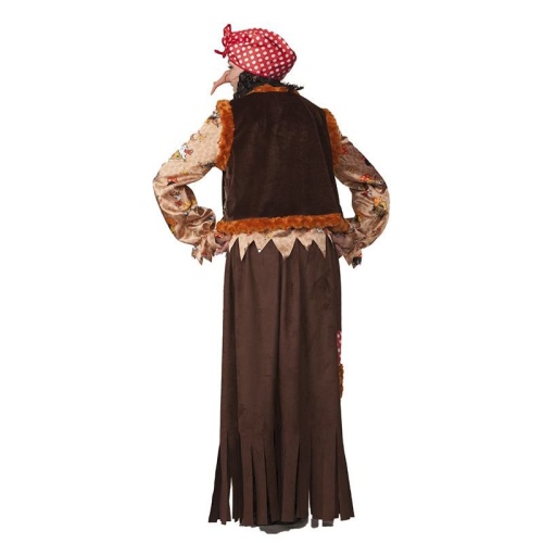 Карнавальный костюм Баба-Яга с маскарадными принадлежностями, размер 48-50, Батик фото 3