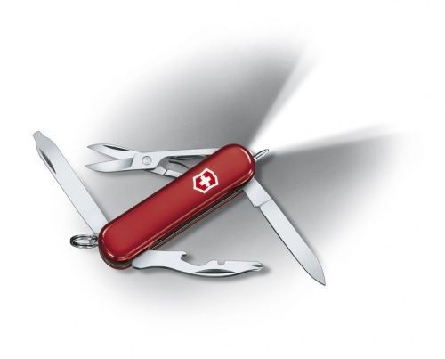 Нож-брелок Victorinox Classic Midnite Manager, 58 мм, 10 функций,, 0.6366 фото 2