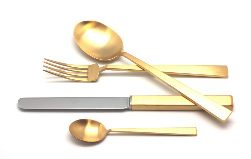 Набор из 72 столовых приборов BAUHAUS GOLD