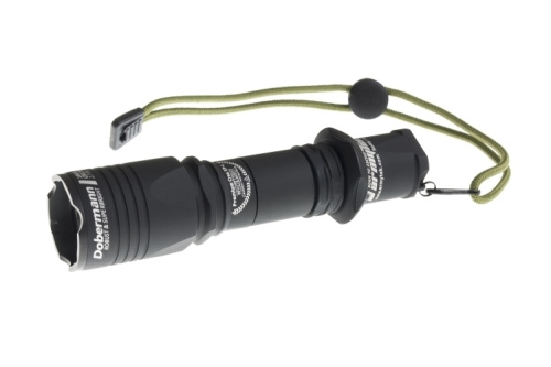 Фонарь светодиодный тактический Armytek Dobermann XP-E2, 200 лм, красный свет, аккумулятор фото 2