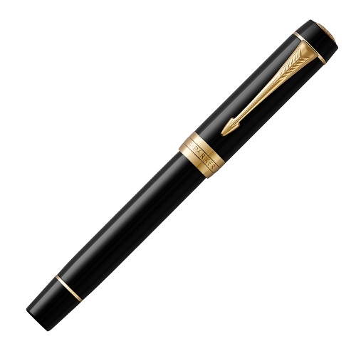 Parker Duofold - Black GT, перьевая ручка, F фото 2