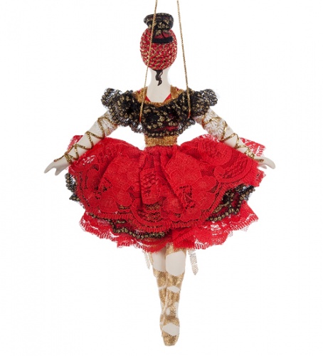 RK-439 Кукла подвесная "Балерина-Кармен" фото 2