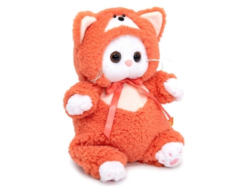 Мягкая игрушка Кошечка Лили Baby в костюмчике Лисичка 20 см, Budi Basa фото 2