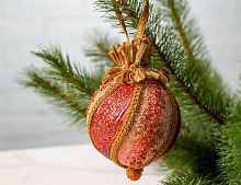 Ёлочный шар ДЖОЗЕФ, коллекция ВИНТАЖНЫЙ ШИК, пенополистирол, 15 см, Winter Deco