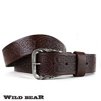 Ремень WILD BEAR RM-048m Vinous (135 см)