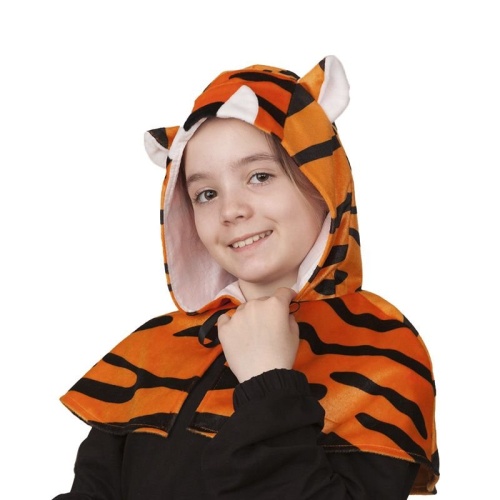 Карнавальный костюм Тигр, капюшон, Батик фото 4