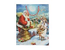 Подарочный пакет ВМЕСТЕ С САНТОЙ: УЛЫБНЁМСЯ, бумага, 45х33 см, Due Esse Christmas