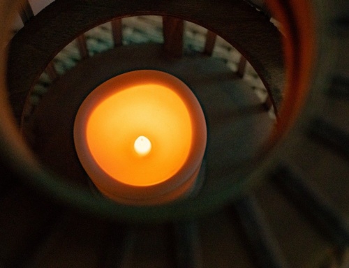 Фонарь "Джаспер" с LED-свечой, 19.5x30 см, батарейки, таймер, Kaemingk фото 2